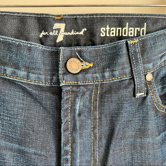 7 For All Mankind Standard Straight Jeans - Picture 5 of 9